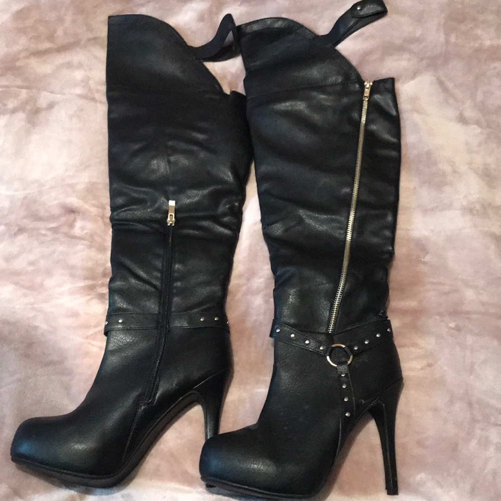 Thigh high boots